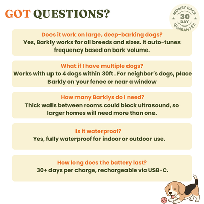 Barkly® | Anti-Bark Device