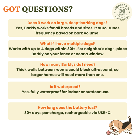 Barkly® | Anti-Bark Device